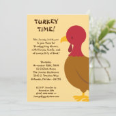 5x7 Uitnodiging van de Turkse partij voor de Thank (Staand voorkant)