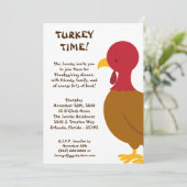 5x7 Uitnodiging van de Turkse partij voor de Thank (Staand voorkant)