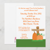 5x7 uitnodiging van Halloween Fun Party (Voorkant / Achterkant)