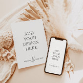 5x7" Uitnodigingskaarten Aangepaste Afdruk Kaart