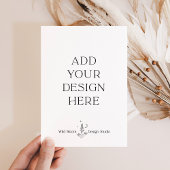 5x7" Uitnodigingskaarten Aangepaste Afdruk Kaart