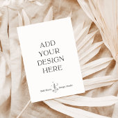 5x7" uitnodigingskaarten op maat gedrukt kaart