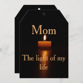 5x7 Uitnodigingsmandje voor je moeder Kaart (Voorkant / Achterkant)