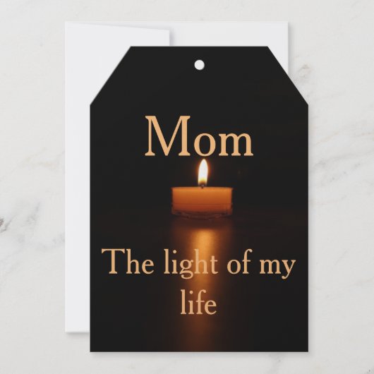 5x7 Uitnodigingsmandje voor je moeder Kaart (Voorkant)