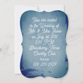 5x7 Uitnodigingssteun bruiloft eenvoudig Kaart