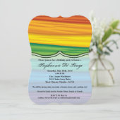 5x7 Verjaardag Uitnodiging LGBTQ regenboog vlag le (Staand voorkant)