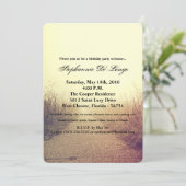 5x7 Verjaardag Uitnodiging Zonsopgang Pathway PA (Staand voorkant)