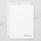 5x7 Vierde 4 juli feestviering uitnodiging (Achterkant)