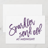 5X7 Vonken Uitstoters Afscheid Bord - Borstel Schr (Voorkant / Achterkant)