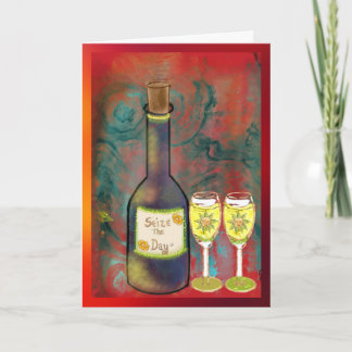 5X7 Vouwkaart Blank - Pak de Dag! Kaart