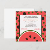 5x7 Watermelon Summer Picnic Barbecue Kaart (Voorkant / Achterkant)