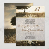 5x7 Weddenschap-rondleiding & Sunset Hill Kaart (Voorkant / Achterkant)
