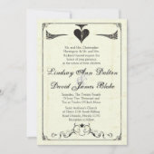 5x7 Weddenschap Uitnodiging  casino Love (Voorkant)