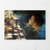 5x7 Wenskaart, Cadeau voor priesters, diakens Drieluik Kaart (Cover)