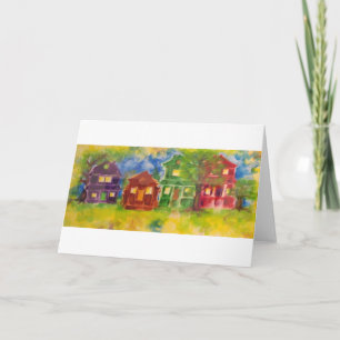 5x7 Wenskaart - Facets - door Lucie Bergeron Kaart