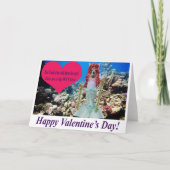 5x7 wenskaart. Fijne Valentijnsdag. doe/ik Bedankkaart (Voorkant)