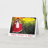 5x7 wenskaart. Happy Moederdag. ragdollca Bedankkaart (Voorkant)