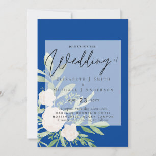 5x7 White Bouquet Script Overlay Budget Weddenscha