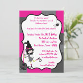 5x7 Witchy Ways Halloween Feestuitnodiging Kaart (Staand voorkant)