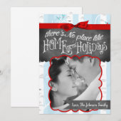 5x7 XMAS-kerstboomgaard winterfotokaart Feestdagenkaart (Voorkant / Achterkant)