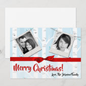 5x7 XMAS-kerstboomgaard winterfotokaart Feestdagenkaart (Voorkant / Achterkant)