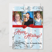 5x7 XMAS-kerstboomgaard winterfotokaart Feestdagenkaart (Voorkant)