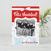 5x7 XMAS-kerstboomgaard winterfotokaart Feestdagenkaart (Staand voorkant)