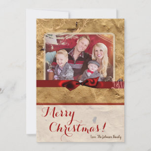 5x7 XMAS-kerstkaart voor  -fotokaart Feestdagenkaart