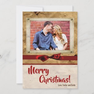 5x7 XMAS-kerstkaart voor  -fotokaart Feestdagenkaart