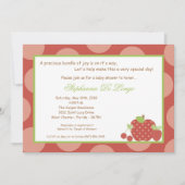 5x7 Zomertijd in het Baby shower Vruchten Kaart (Voorkant)