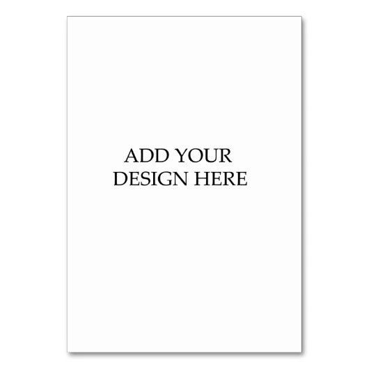 5x 3,5" tafel Kaart (Voorkant)