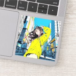 【6万人記念】寿司娘JKシール｜Seal GenerativeAI Sticker