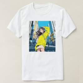 【6万人記念】寿司娘JK Tシャツ｜T-shirt GenerativeAI T-shirt