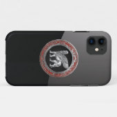 [600] Assyrische scharnieren - Silver Lamassu Case-Mate iPhone Case (Achterkant (horizontaal))