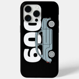 600 azul iPhone 15 pro max hoesje