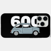 600 azul Case-Mate iPhone case (Achterkant (horizontaal))