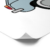 600 azul poster (Hoek)