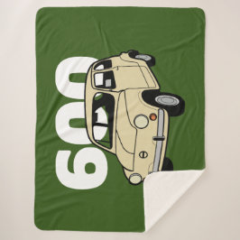 600 beige v2 sherpa deken