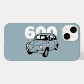 600 blauw v2 Case-Mate iPhone case (Achterkant (horizontaal))