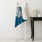 600 blauw v2 sherpa deken (In situ)