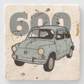 600 blauw v2 stenen onderzetter (Voorkant)