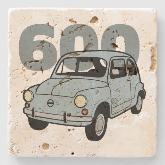 600 blauw v2 stenen onderzetter (Voorkant)