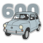 600 blauw v2 sticker (Voorkant)