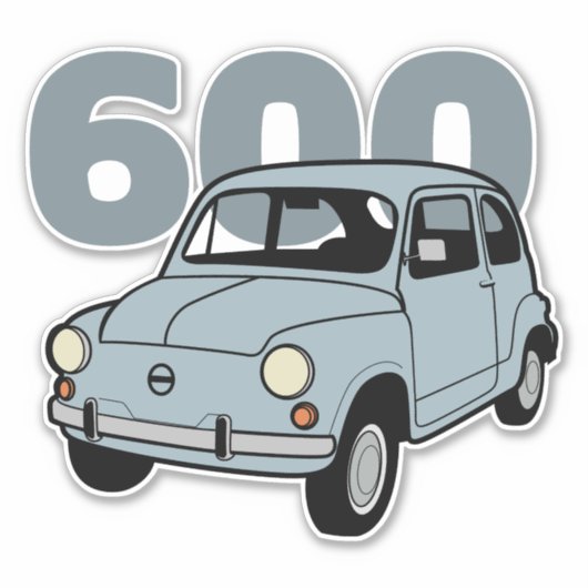 600 blauw v2 sticker (Voorkant)