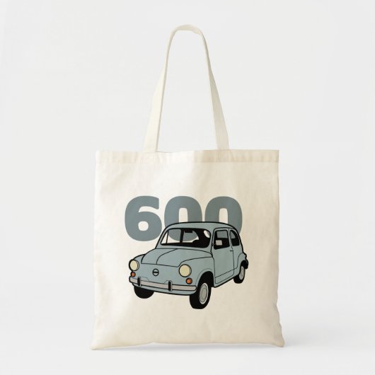 600 blauw v2 tote bag (Voorkant)