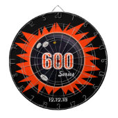 600 Bowling-reeks, met datum Dartbord (Voorkant)