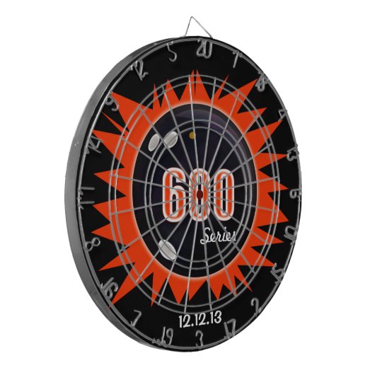 600 Bowling-reeks, met datum Dartbord (Voorkant Links)