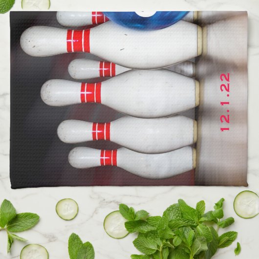 600 Bowling-reeks of uw favoriete high-series, Theedoek (Gevouwen)