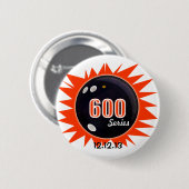600 Bowling-reeks Ronde Button 5,7 Cm (Voorkant /achterkant)