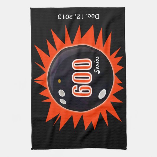 600 Bowling-reeks Theedoek (Verticaal)